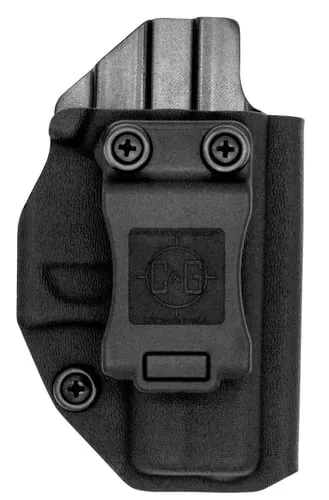 C&G Holsters 044100 CovertIWB Black Kydex Paper Fits Glock 42 Right Hand