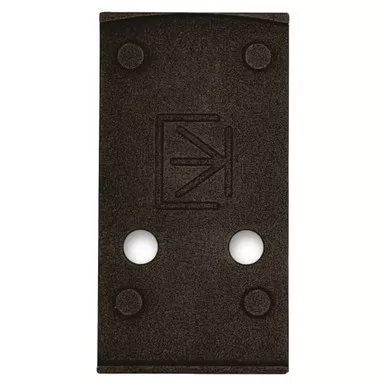 Calculated Kinetics DOGTAG Optic Plate - Mount, Leopold Delta Point, Black