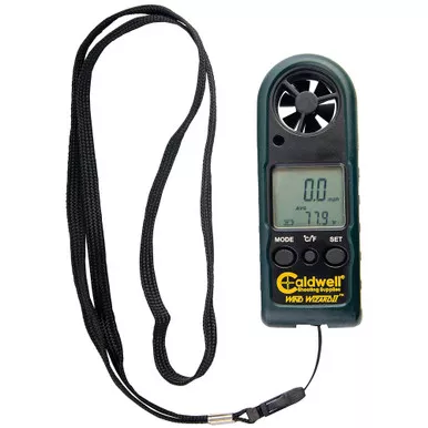 Caldwell Caldwell Wind Wizard II Wind Meter - Portable Wind and Temperature Indicator