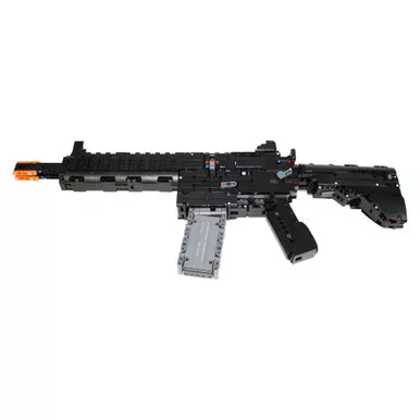 Caliber Gourmet Building Blocks Machine Gun Toy, Multi Color