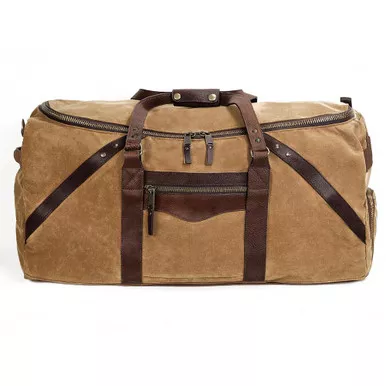 Campaign Waxed Canvas XL Duffle Bag