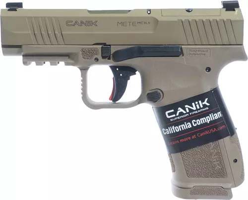 CANIK METE MC9 LS CALI 9MM – 3.63″ OR FS FLAT DARK EARTH