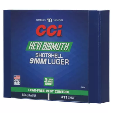 CCI Ammunition Hevi-Bismuth - 9MM, 43Gr, 10-Round Box