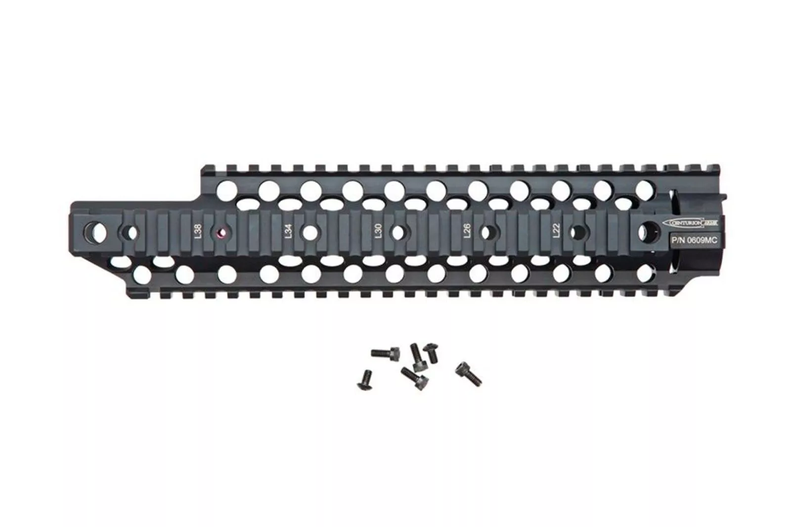 Centurion Arms C4 Quad Rail Handguard – Midlength Cutout – 0609-MC