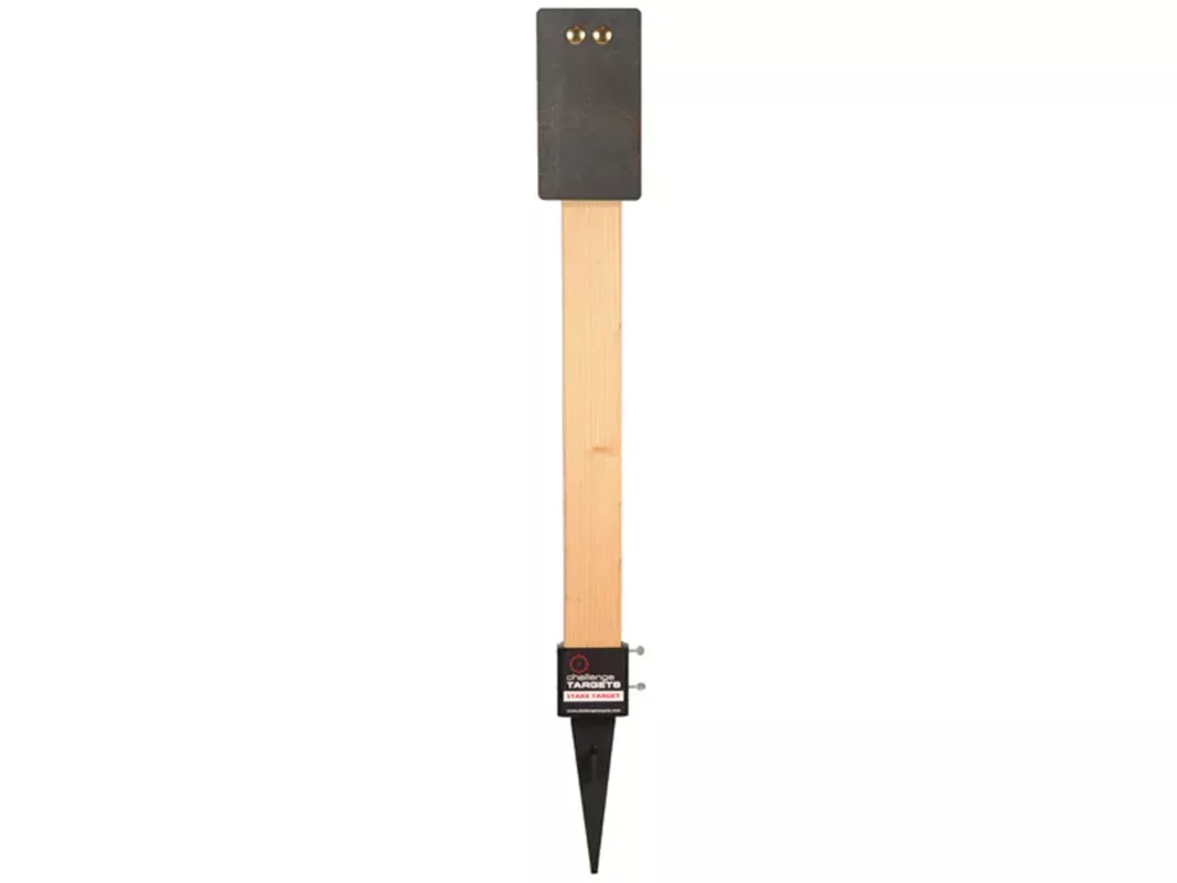 Challenge Targets Rifle IPSC A Zone Plate Target Steel with Stake