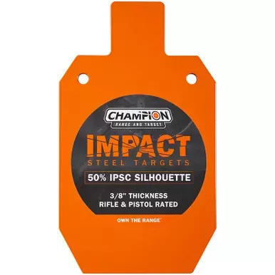 Champion AR500 Centre Mass 50% IPSC 3/8″ Steel Target