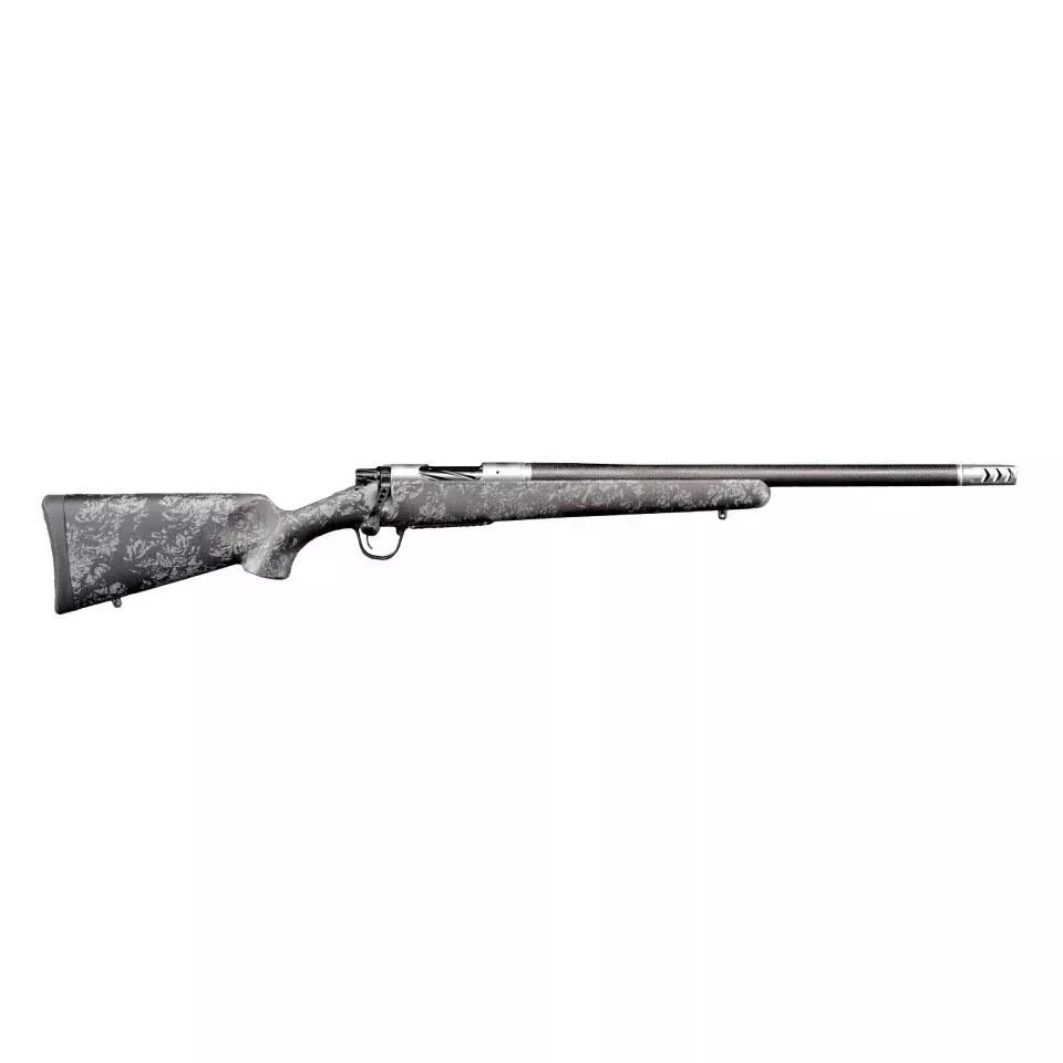 Christensen Arms Ridgeline FFT Rifle 7mm Backcountry 4rd Capacity 16.25'' Threaded Barrel Carbon w/Gray Accents Stock