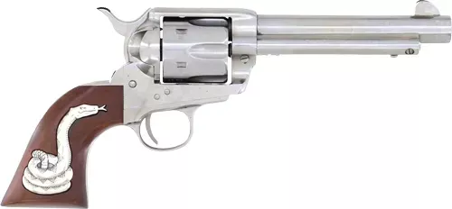 CIMARRON MAN W/NO NAME 357 MAG - FRONTIER 5.5" SILVER SNAKE