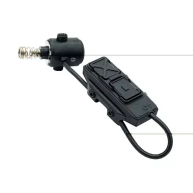 Cloud Defensive REIN Dual Button Switch, Part, Black CD2310-A-BLK