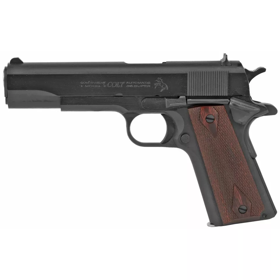 COLT 1911C Government .38 Super 5" Blue Finish