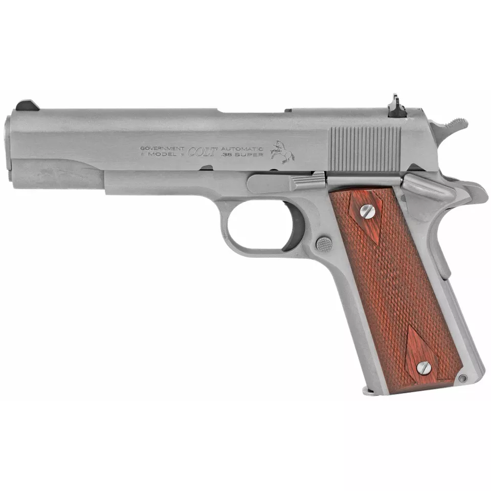 COLT 1911C Government .38 Super 5" Stainless Steel