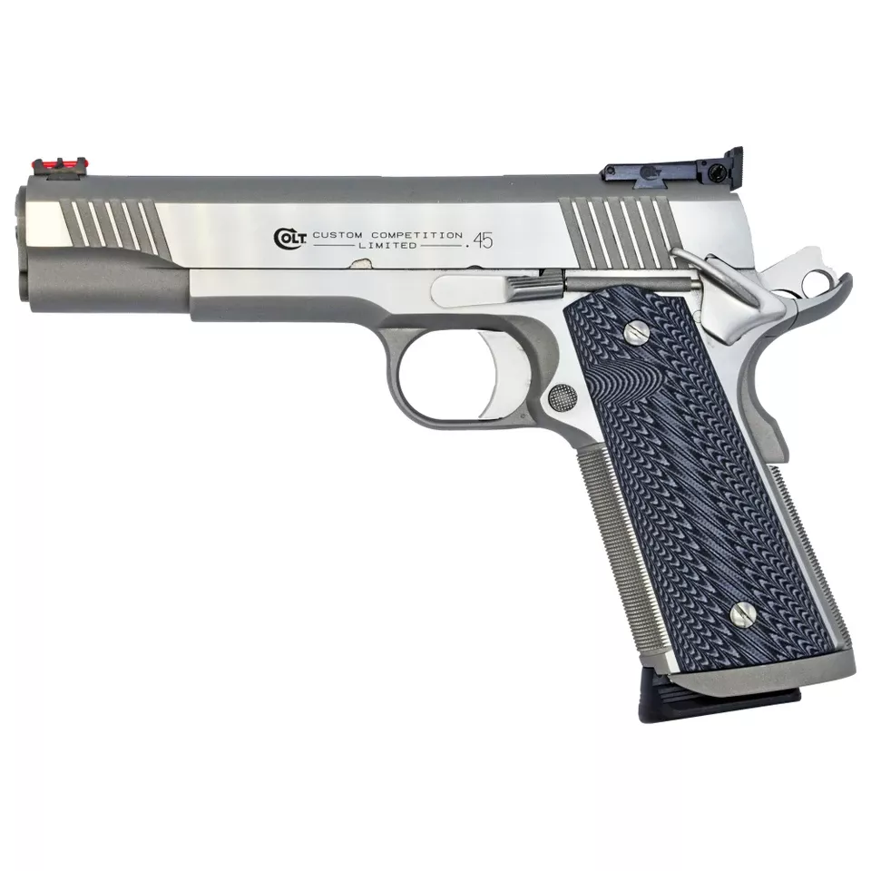 Colt Custom Competition Stainless Steel .45 ACP 5"