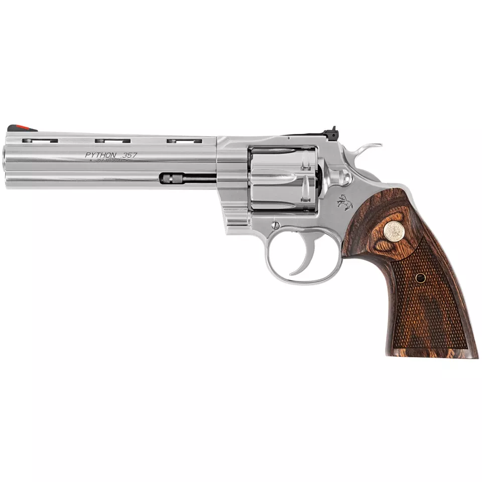 Colt Python .357 Magnum 6" Stainless Steel 6-Round Revolver