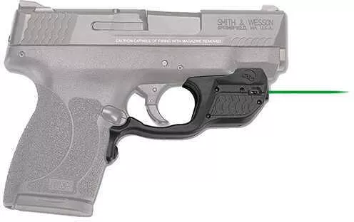 Crimson Trace Corporation Laserguard S&W M&P SHIELD 45 Green User Installed Black LG-485G