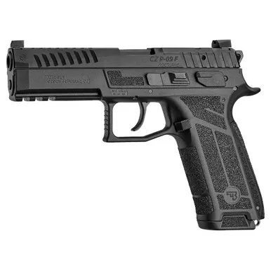 CZ CZ P-09F NOCTURNE 9mm Full Size Pistol with 19-Round Capacity and Red Dot Mount