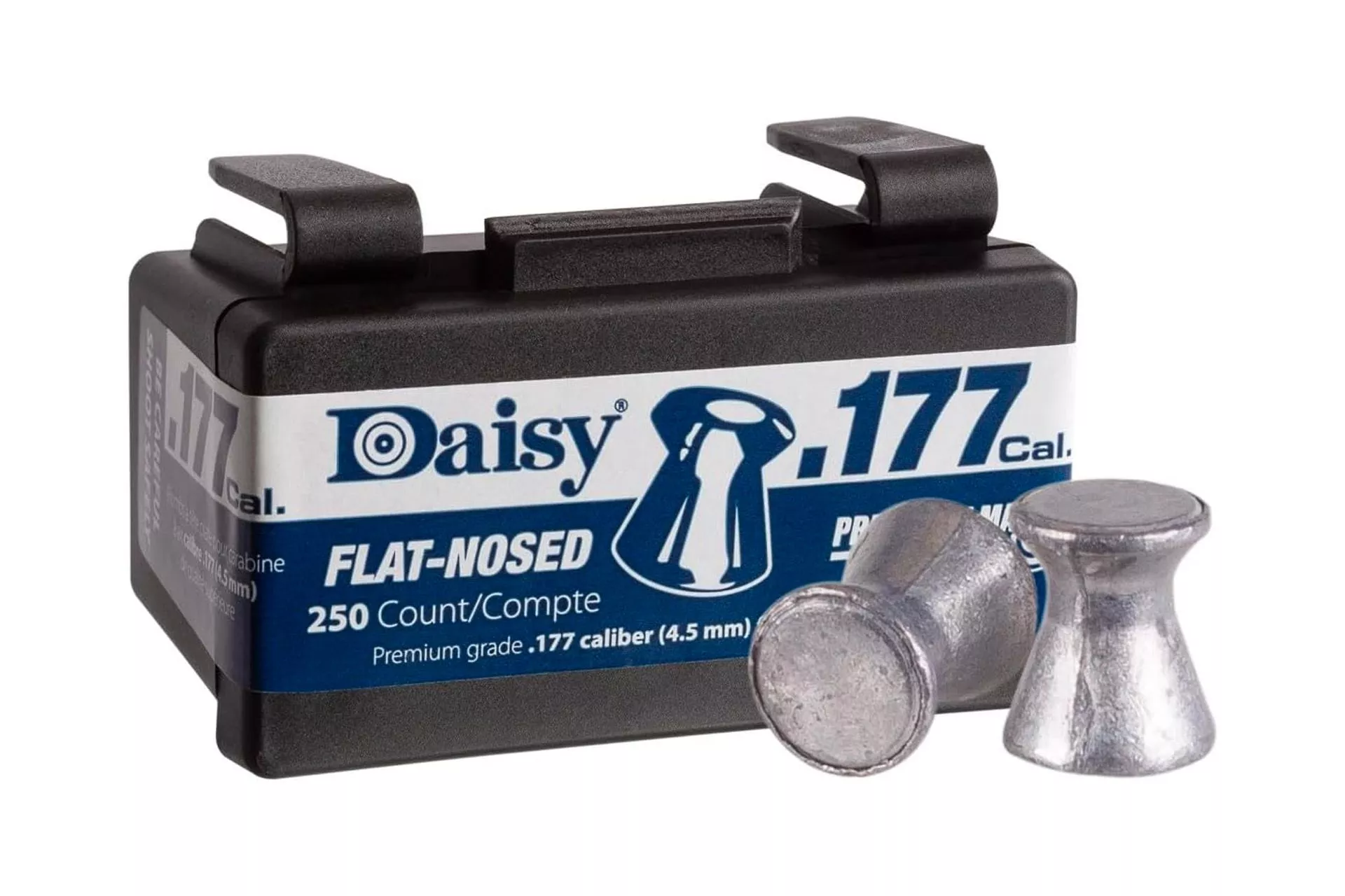 Daisy .177 Cal. PrecisionMax Max Speed Flat-Nosed Pellets – 250 count box – 990257-512