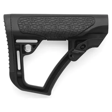 Daniel Defense Mil-Spec Collapsible Buttstock, Fits AR Rifles, Black