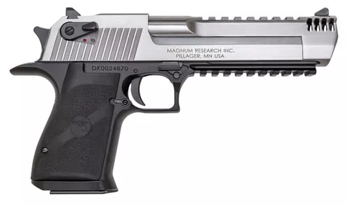 DE MK19 50AE 6″ 7RD BLK/STS ALUM