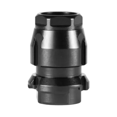 Dead Air Armament Key Mount, Zero, 30 Caliber, 1/2X28, Nitride Finish, Black DA320