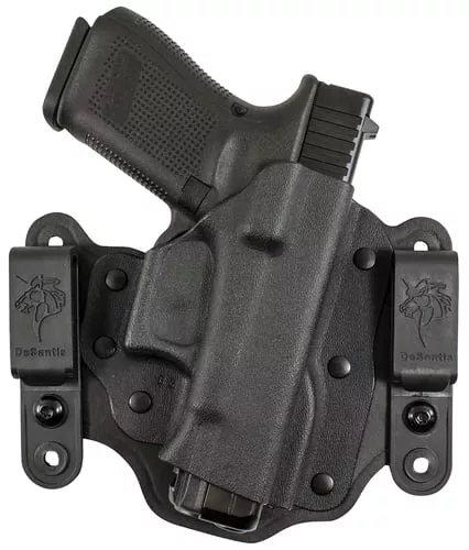 DeSantis Gunhide 176KA02Z0 Hidden TruthIWB Black Kydex Belt Clip Fits S&W J Frame Right Hand