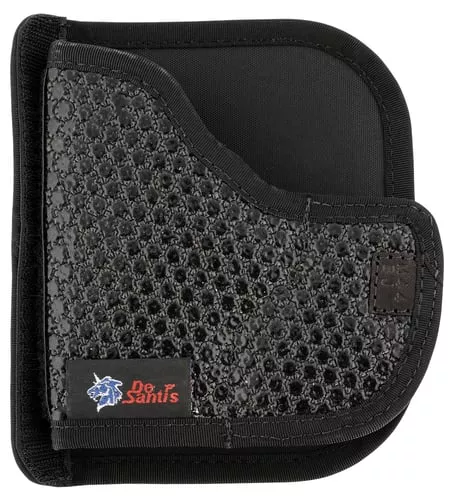 DeSantis Gunhide M44BJ8JZ0 Super FlyBlack Rubberized Fabric Pocket Fits Sig P365 Ambidextrous