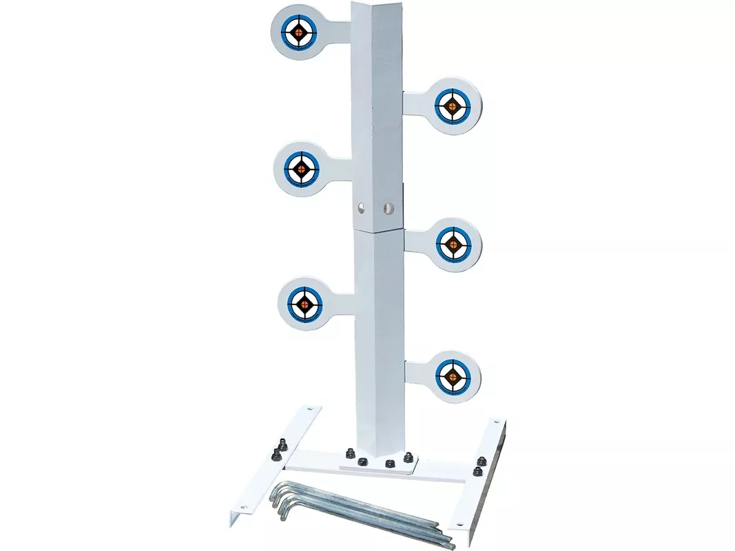 Do-All Range Ready Dueling Tree Rimfire Target Steel Silver