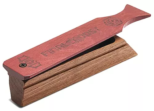 Drury Outdoors DODBC SignatureBox Call Attracts Turkeys, Natural Walnut/Purple Heart