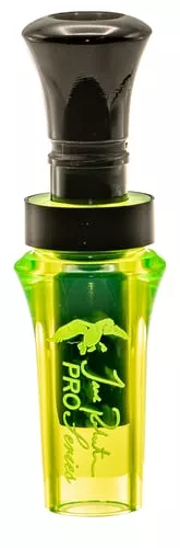 Duck Commander DCPROAC Jase Robertson Pro Series Open Call Double Reed Mallard Hen Sounds Attracts Ducks Chartreuse Acrylic