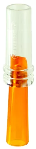 Duck Commander DCSPRCK SpecklebellySingle Reed Specklebelly Sounds Attracts Geese Clear/Orange Acrylic
