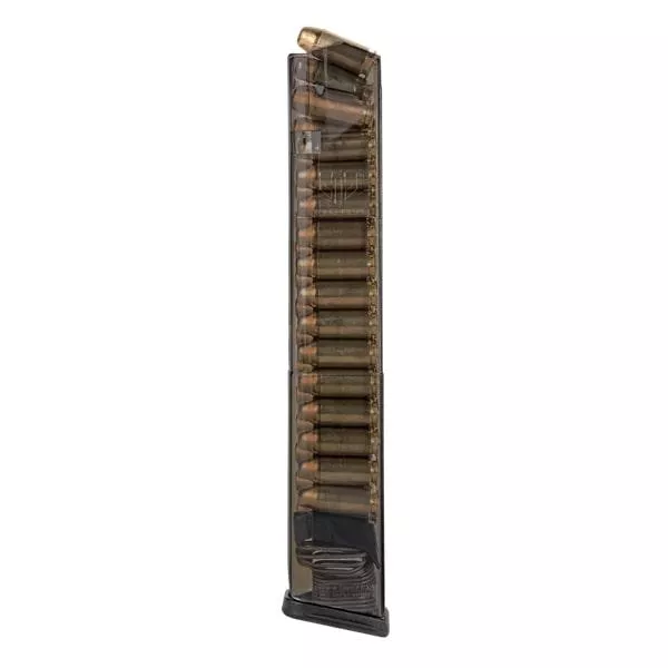Elite Tactical Systems Carbon Smoke Handgun Magazine for Glock 22 .40 S&W 30/rd