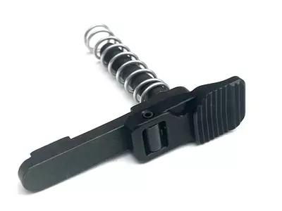 EMR-A Serrated STD Lever enhanced Magazine Release ambidextrous – Black