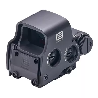 EOTECH EXPS3-0 DCR, Holographic Sight, DCR Reticle with 1 MOA Dot, Side Button Controls, Quick Detach Mount, Night Vision Compatible, Matte Finish, Black EXPS3-DCR