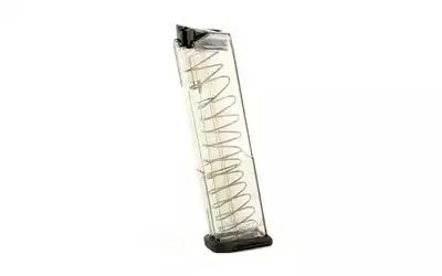 ETS 9mm 12 Round Magazine for Glock 43 Clear