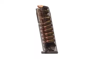 ETS S&W M&P 9mm 17 Round Magazine Carbon Smoke