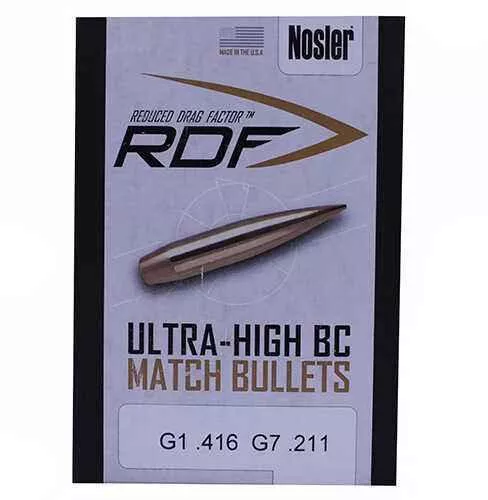 FALSEsler RDF .224 Caliber 70 Grain HPBT Bullets Per 500 Md: 53067