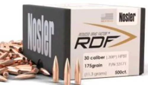 FALSEsler RDF .30 Caliber 175 Grain Jacketed Hollow Point Bullets 500 Per Box Md: 53171