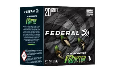 FED RAPTOR STEEL 20GA 3″ 1OZ #3 25