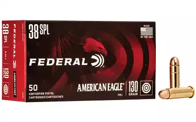 Federal American Eagle 38 Special 130gr FMJ 50 Round Box