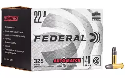 Federal Champion Training 22lr 40gr LRN 325 Round Box