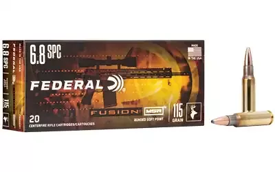 Federal Fusion MSR 6.8 SPC 115gr SP 20 Round Box