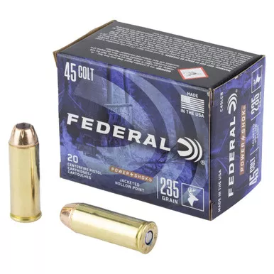Federal PowerShok - 45 Colt, 235Gr, Hollow Point, 20-Round Box