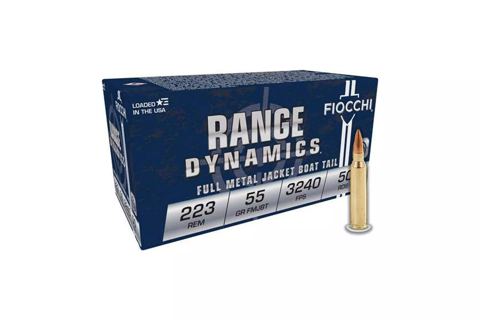 Fiocchi .223 Remington 55 Grain FMJBT Ammo Rifle Ammo – 1000 Rounds – 223A