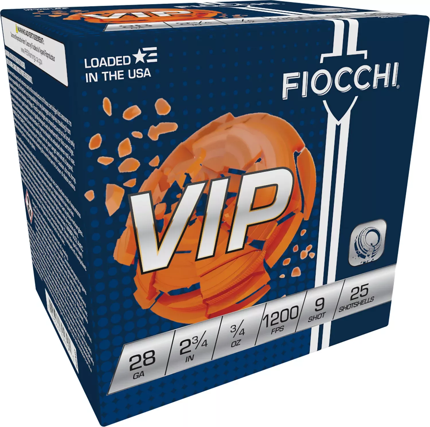Fiocchi 28 Gauge Lead, 25-Round Box