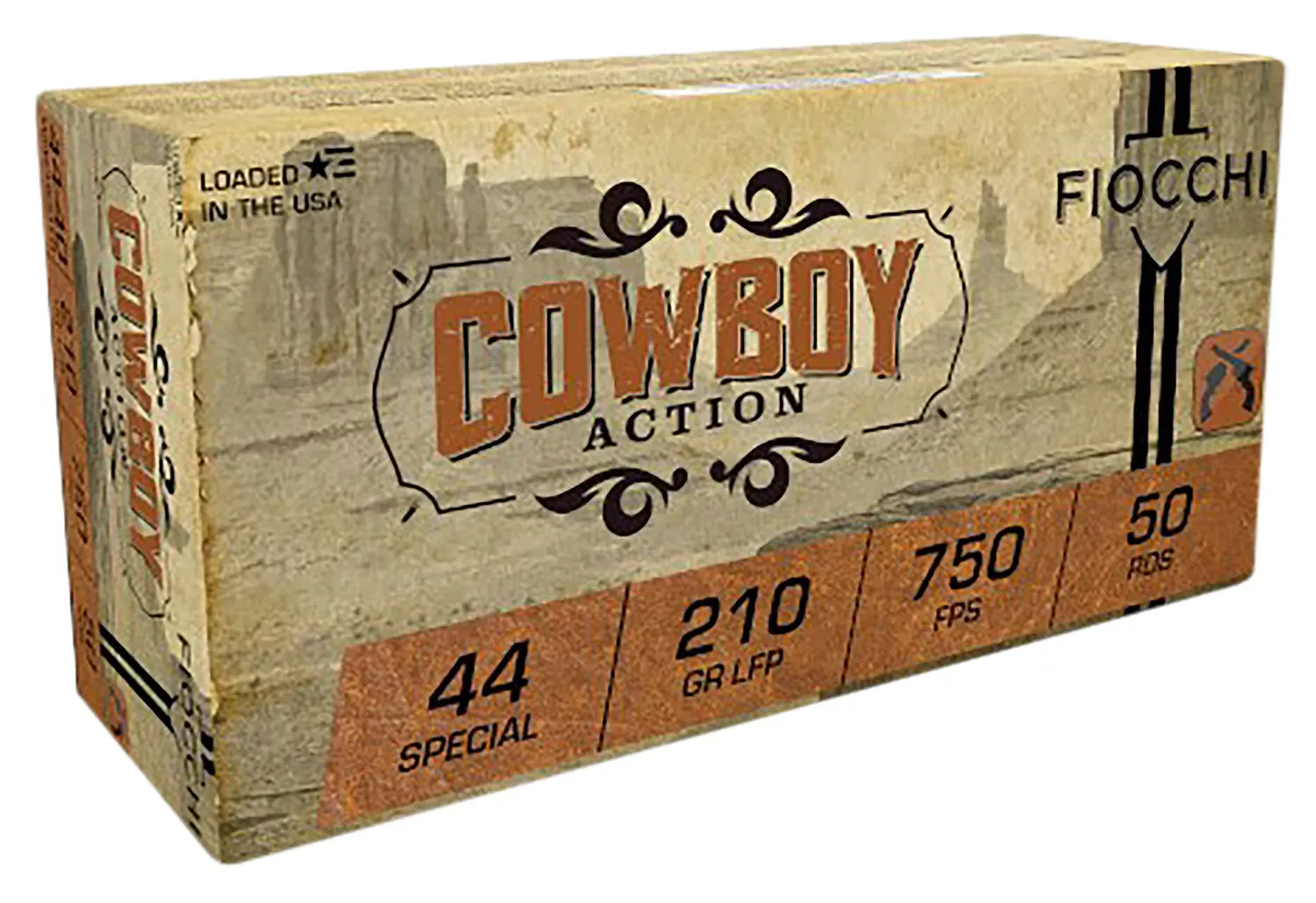 Fiocchi .44 S&W Special 210 gr, 50-Round Box
