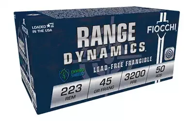 Fiocchi Ammunition .223 Rem 45gr Frangible 50 Round Box