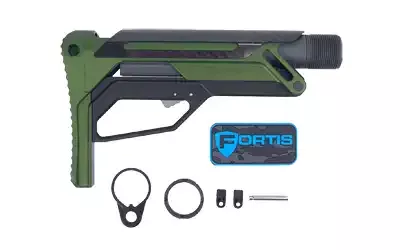 Fortis LA Stock with Buffer Tube OD Green