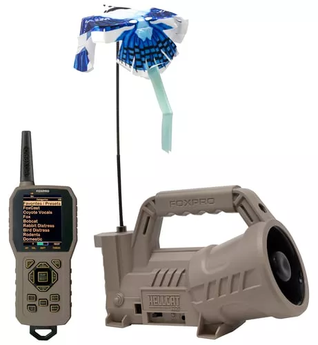 Foxpro HELLCATPRO Hellcat ProDigital Call Attracts Predators Features TX1000 Transmitter Tan ABS Polymer