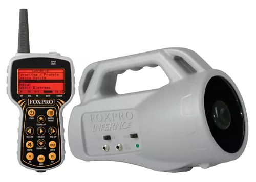Foxpro INF1 InfernoDigital Call Attracts Multiple Features TX433 Transmitter Gray ABS Polymer