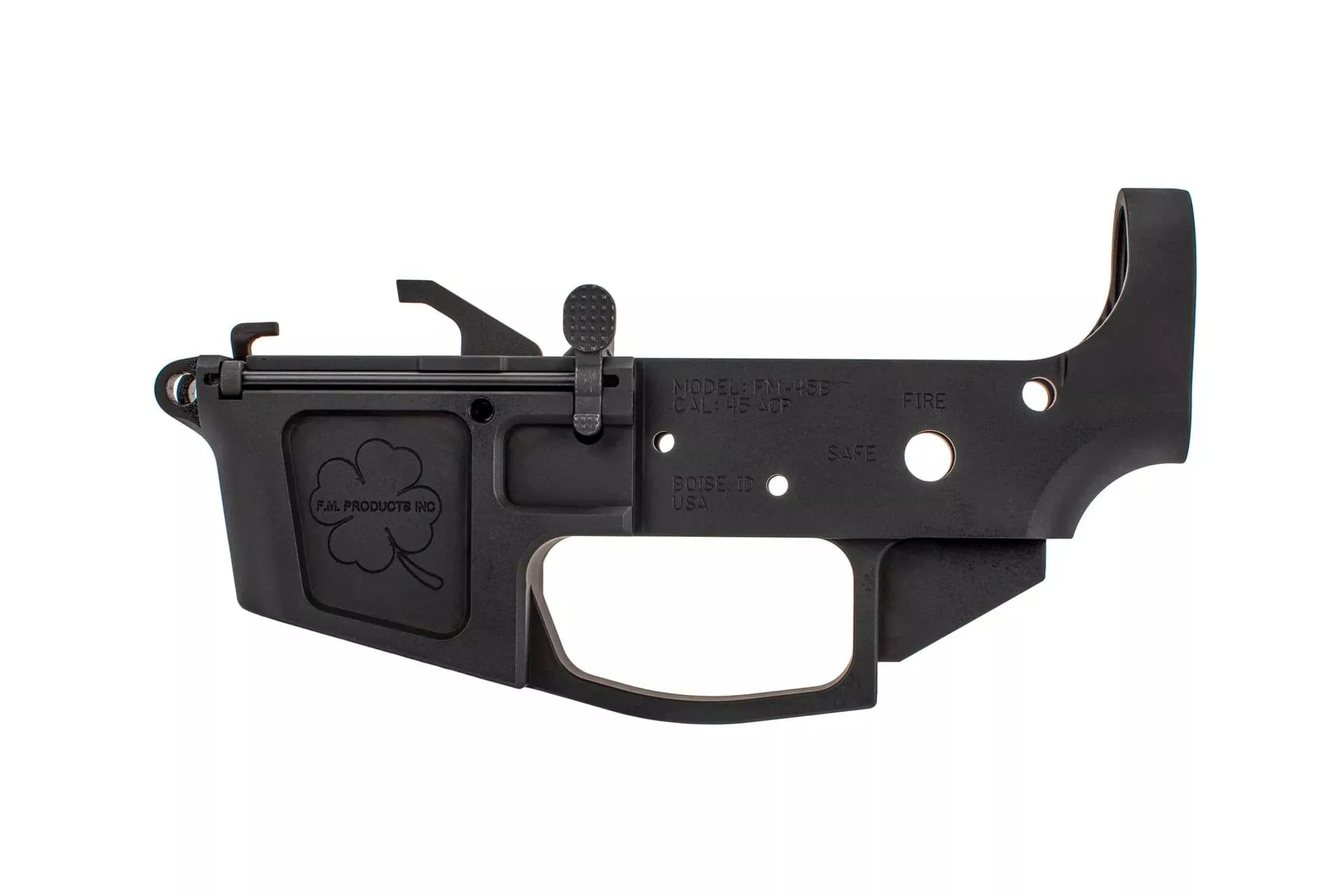 Foxtrot Mike FM-45 Stripped Billet Lower Receiver – FM45B-LR