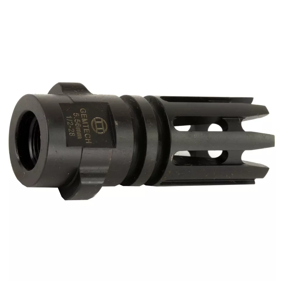 GEMTECH Quickmount Flash Hider 5.56mm 1/2-28 Thread